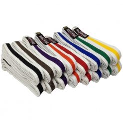 Red Dragon - White/Orange Belt with Coloured Stripe - Image 2